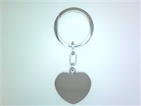 Portachiavi Venerio Donna TARGA in Acciaio BV5.5-CUORE